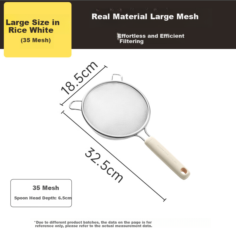 COOKER KING 35 Mesh Double-Ear Strainer