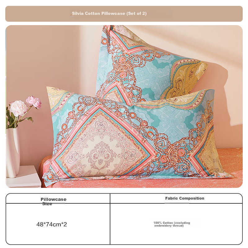 BEYOND Pure Cotton Pillowcase - Life's Little Touch