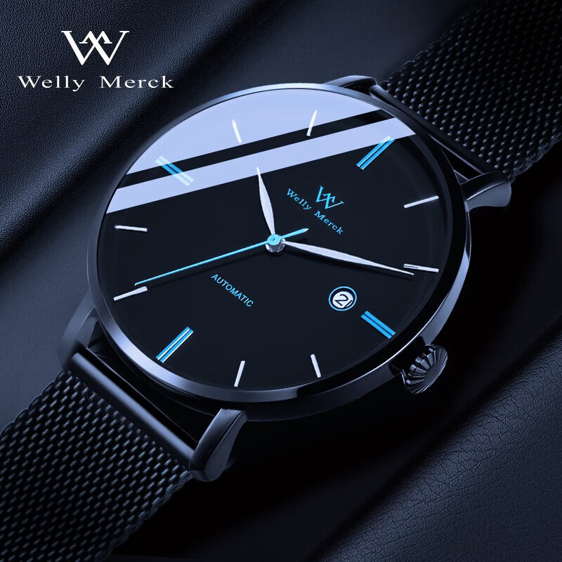 Welly Merck Swiss Mechanical Watch for Men