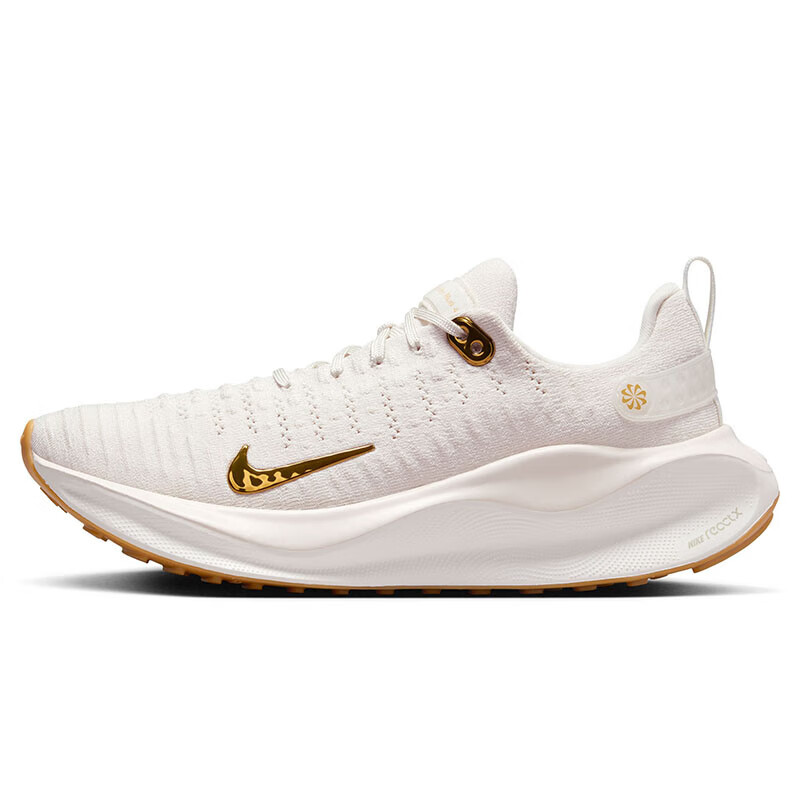 Nike Infinity Run 4 Women's Shock-Absorbing Running Shoes - Beige_1