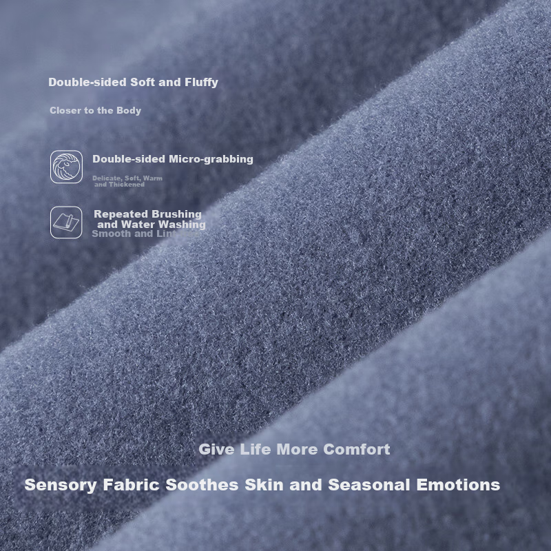 Aimer Men's Cashmere Lapel Pajamas