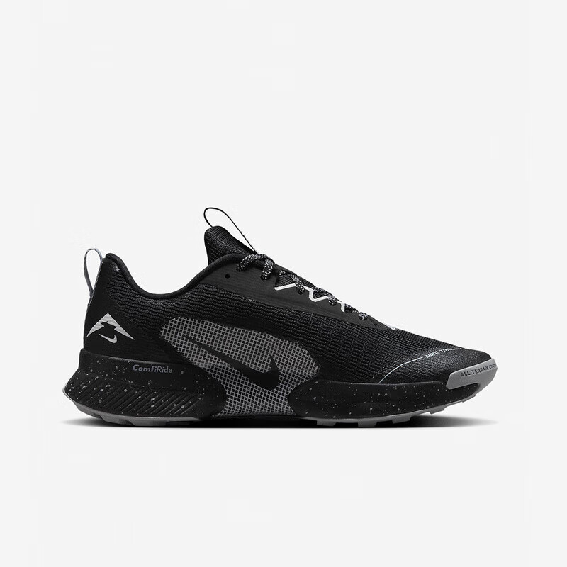NIKE Juniper Trail Women's Outdoor Trail Running Shoes - Black, Size 38_1