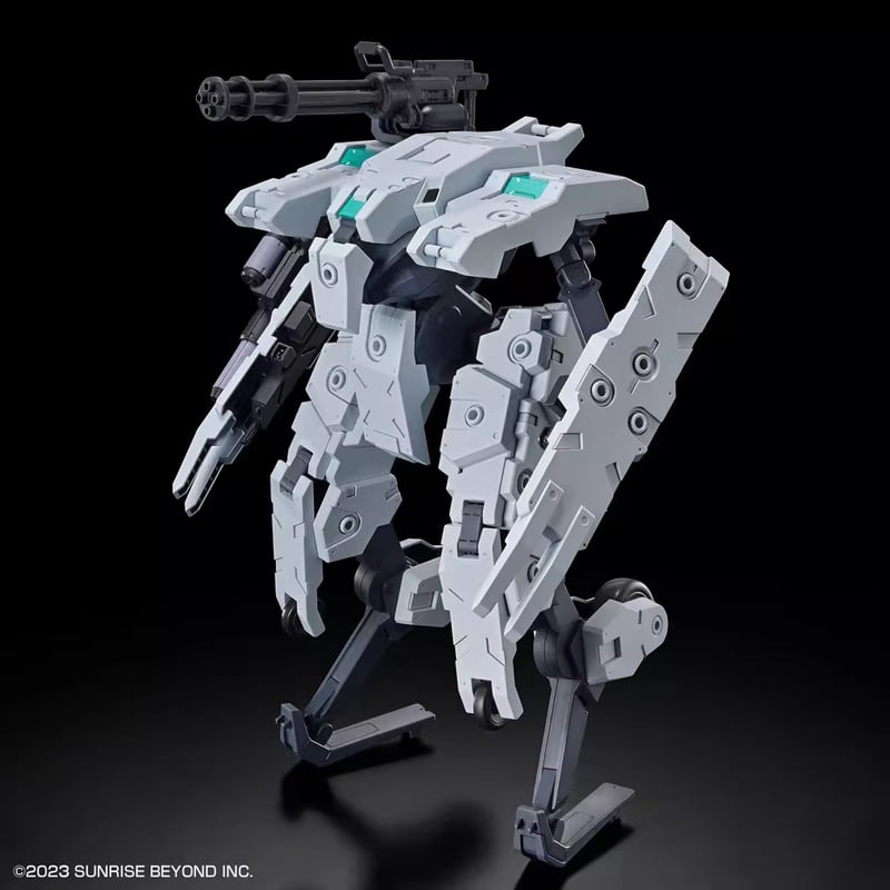 BANDAI HG Gundam Steel Armor Benihane Silver Bullet