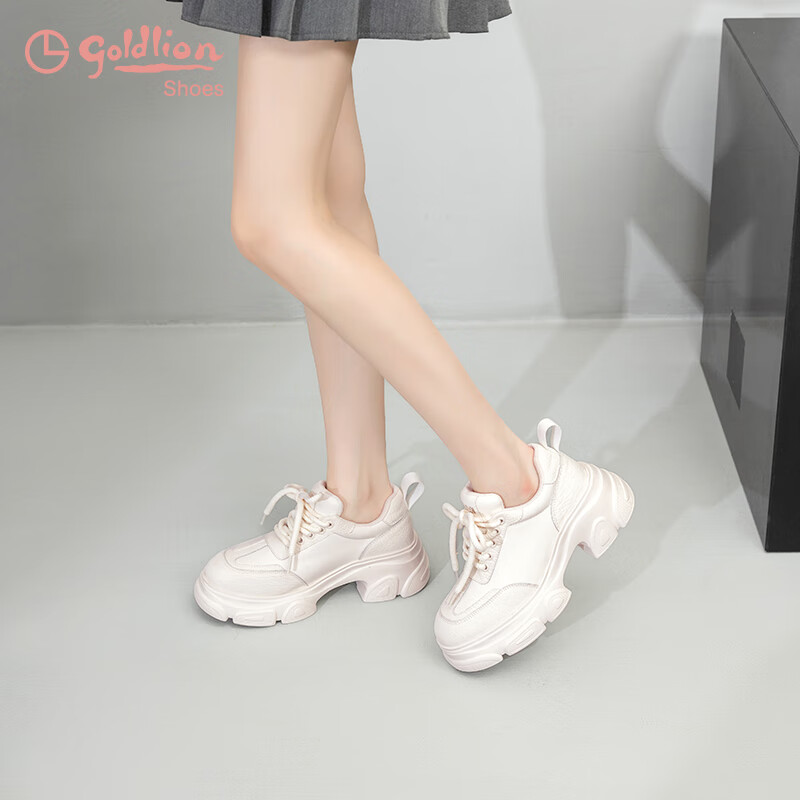 Goldlion Women's Soft Foam Dad Sneakers