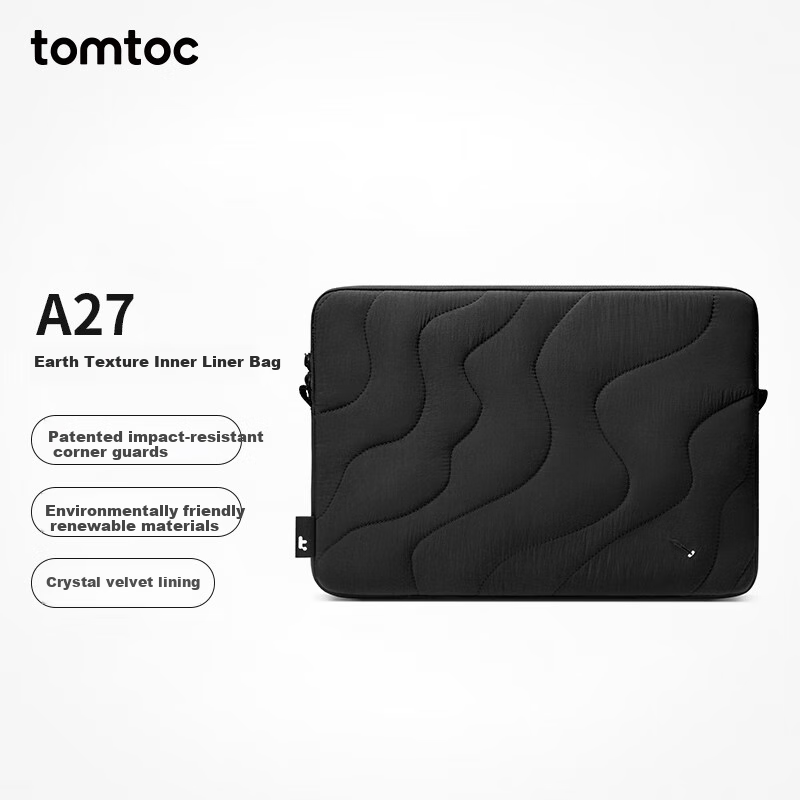 Tomtoc Laptop Sleeve - 13" Lava Crossing