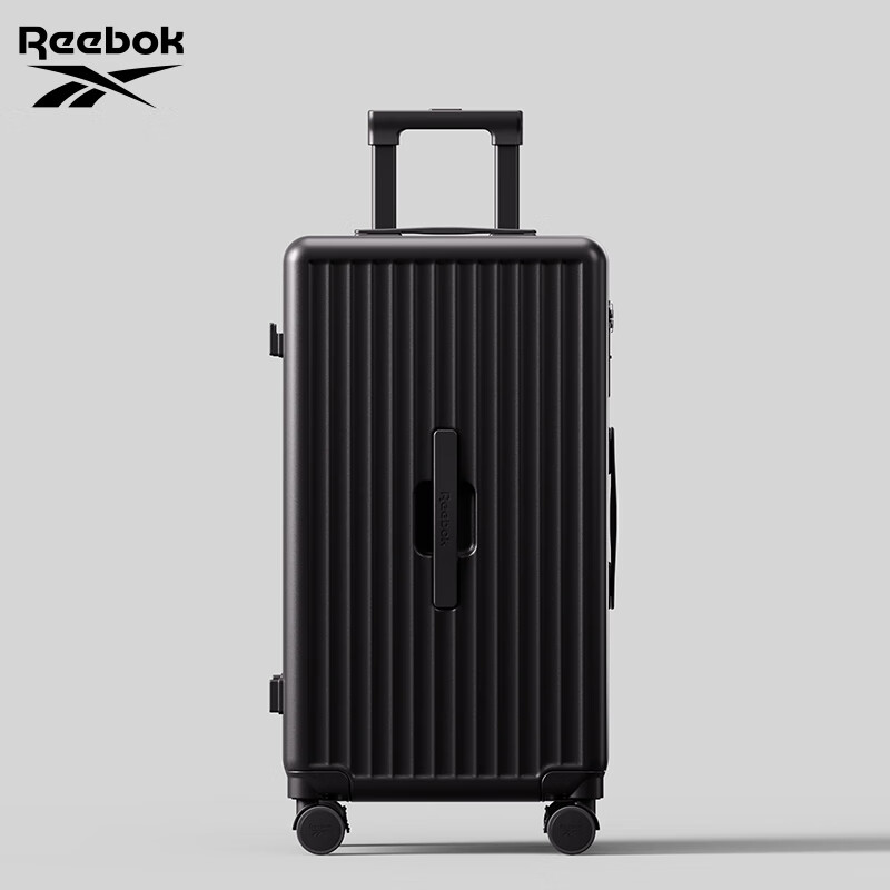 Reebok Luggage PC Suitcase with Cup Holder & Charging Ports