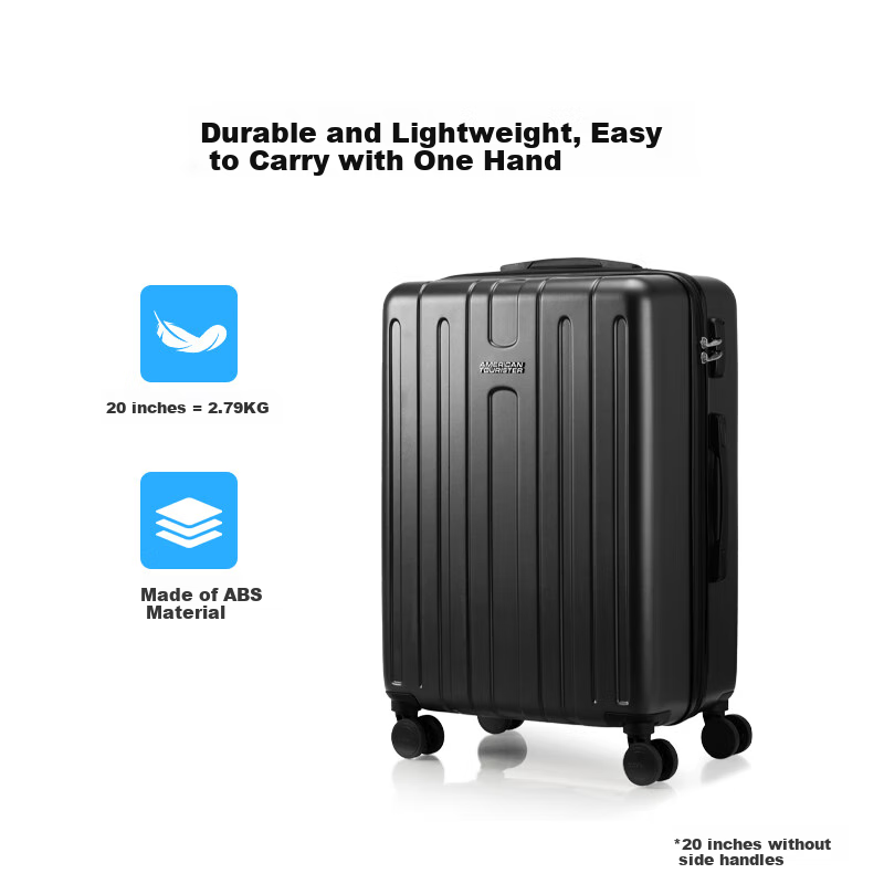 AmericanTourister Luggage 20-Inch Stylish Trolley Suitcase