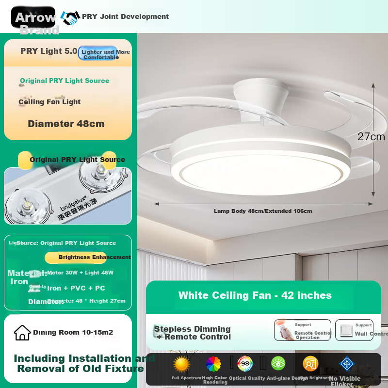 ARROW American Puge High-Index Eye-Protection Fan Light