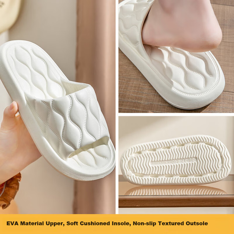 MENGTING Couple's EVA Slippers - Anti-Odor Indoor Shower Slippers for Men and Women