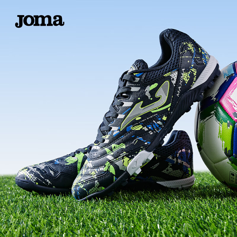 JOMA Soccer Shoes TF Turf Cleats - Deep Blue