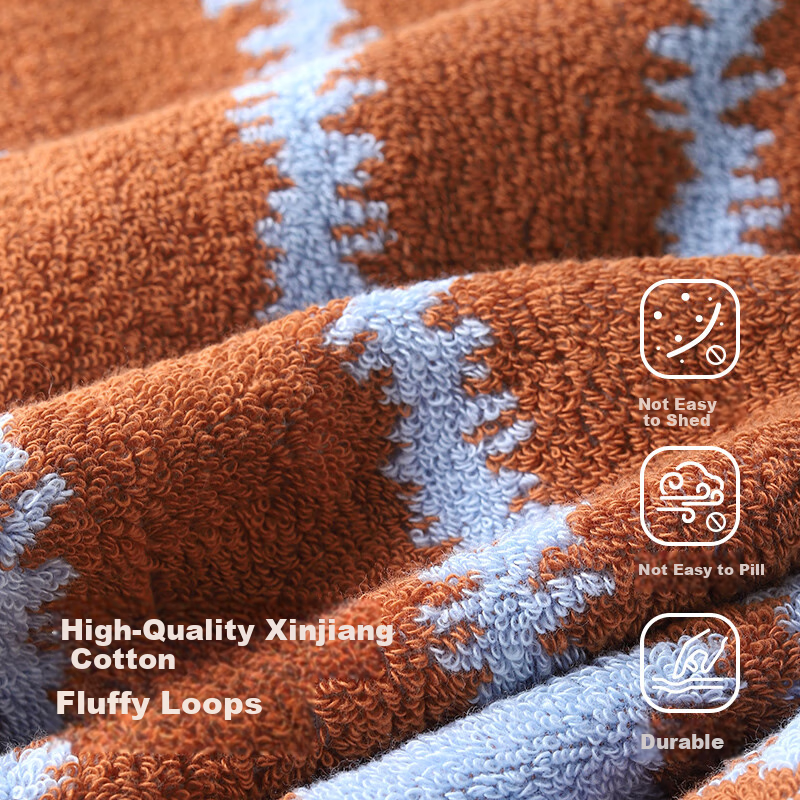 MUJI 7A Antibacterial Towel - 100% Pure Cotton