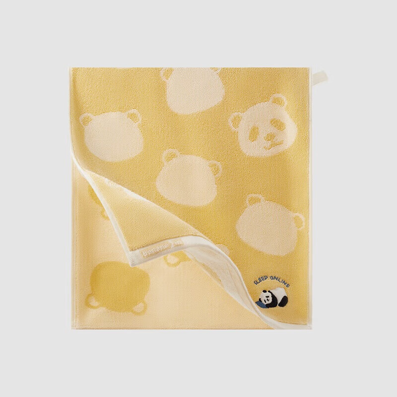 Bananain Cotton Towel - Panda Design