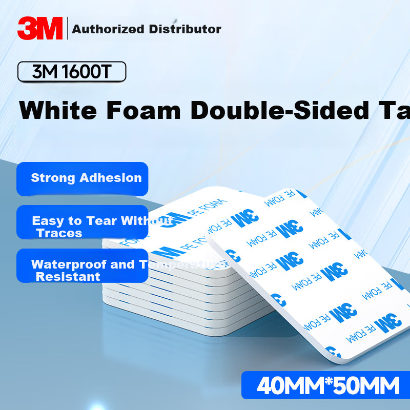 3M Heavy-Duty Double-Sided Foam Tape - High Adhesion, No Trace