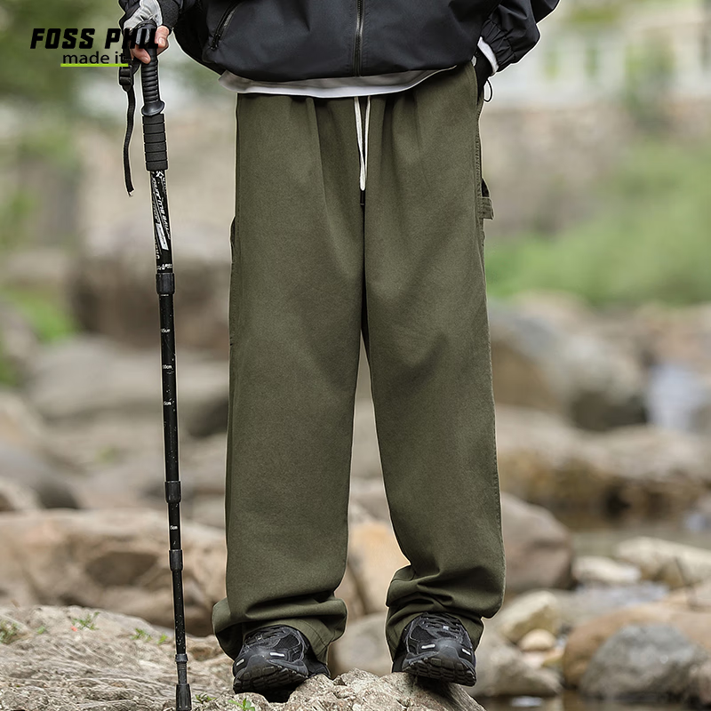 Foss Phil Pure Cotton Work Pants for Men