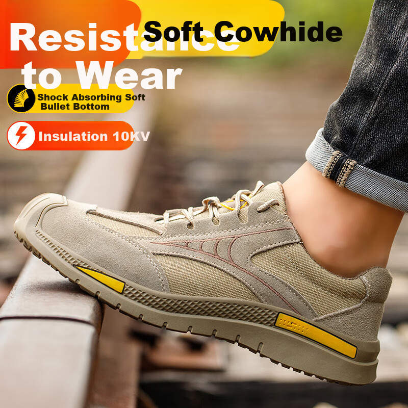 LAOGUANJIA Safety Shoes - Breathable & Insulated
