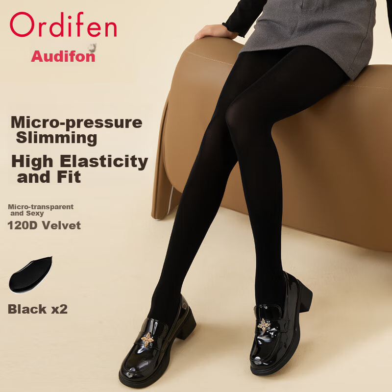 Ordifen Women's Thin Silk Stockings, Bare Leg Effect