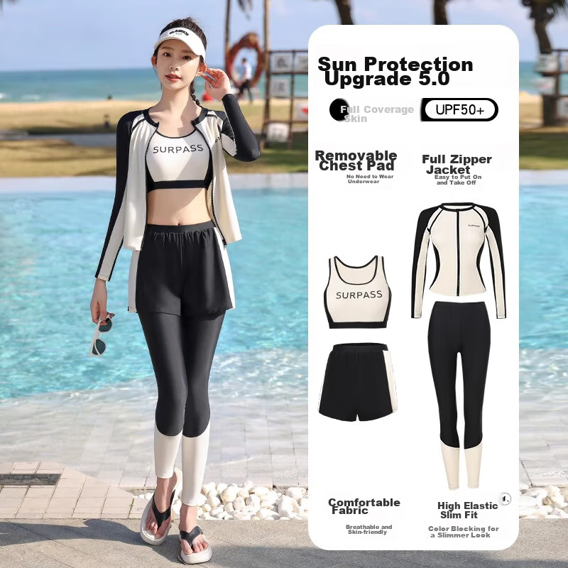 F.DYRAA Slimming One-Piece Swimsuit Dress