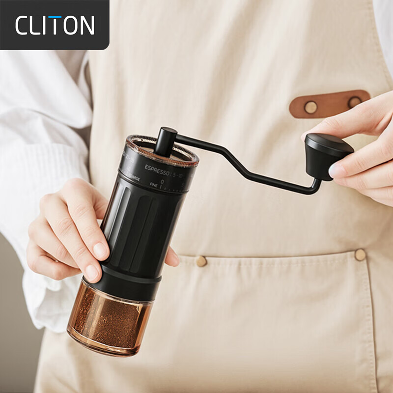 CLITON Hand-Crank Coffee Grinder