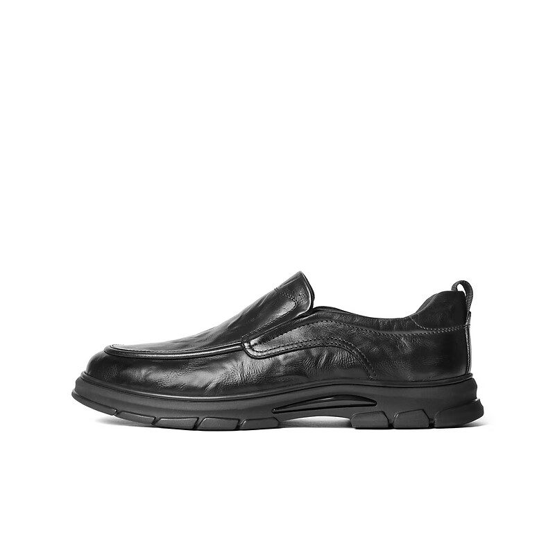Belle Commuter Men's Black Leather Shoes