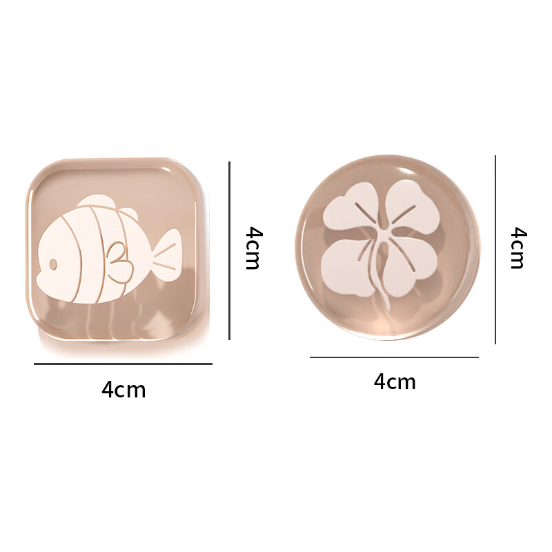 Befon Transparent Anti-Collision Pads - 6-Pack