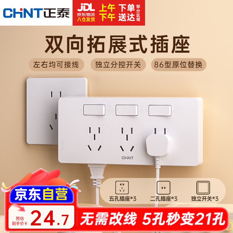 CHNT 86 Expansion Socket - Wireless Kitchen Multi-Port