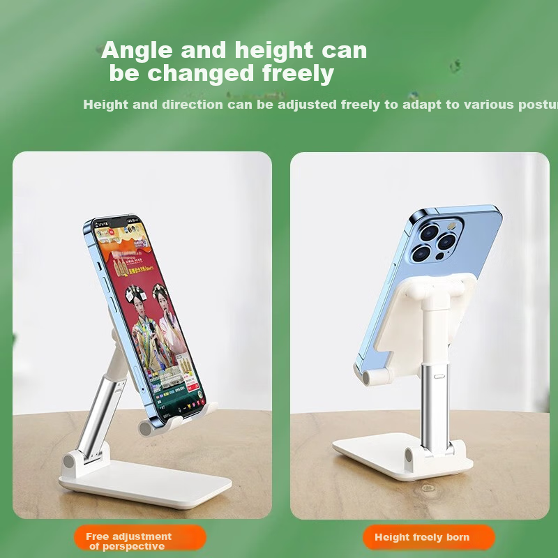 JPLAYER Phone Stand - Multi-Adjustable, Reinforced, One-Second Folding