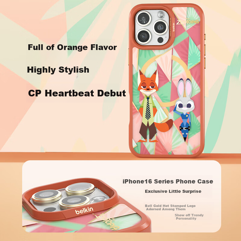 BELKIN Zootopia iPhone 16 Pro MagSafe Case