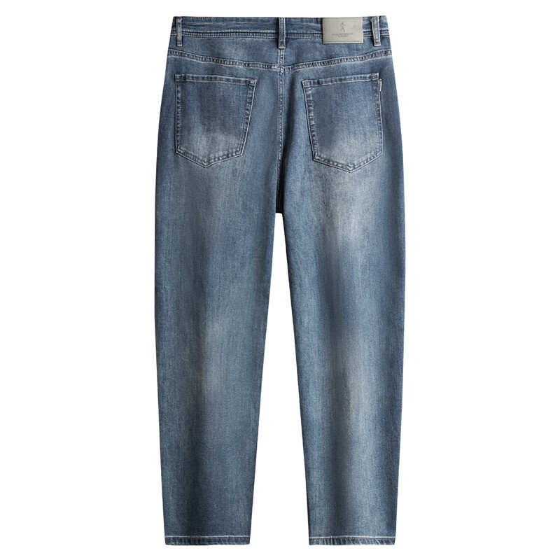 DANCING WOLVES Comfortable Stretch Denim Crop
