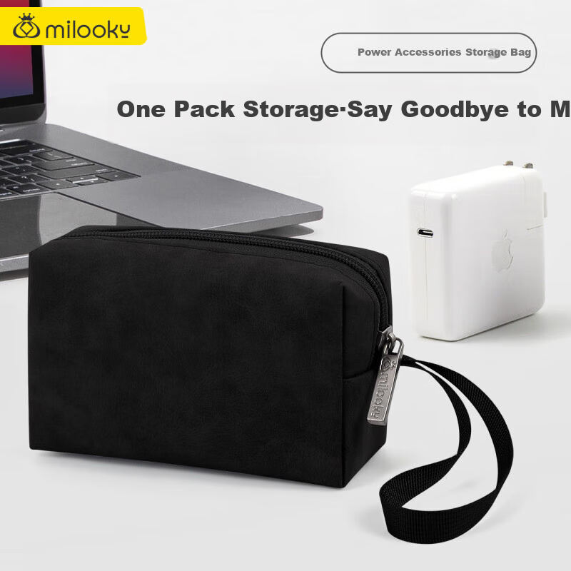 Milooky Laptop Bag with Tech & Beauty Storage