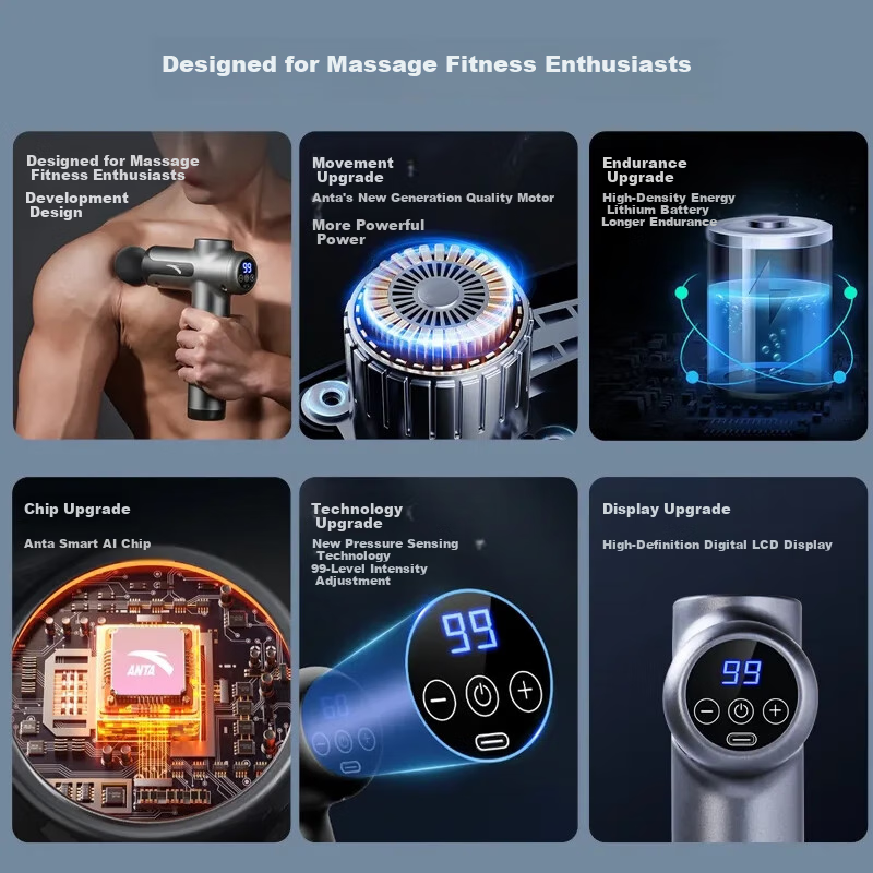ANTA Professional-Grade Fascia Gun High-Power Deep Muscle Massager
