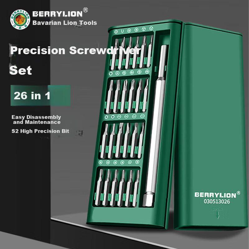 BERRYLION Precision Screwdriver Set - Disassembly Tool Kit for Computers & Laptops