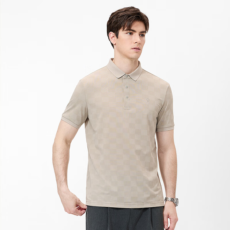 DANCING WOLVES Elastic Breathable Quick-Dry Polo Shirt