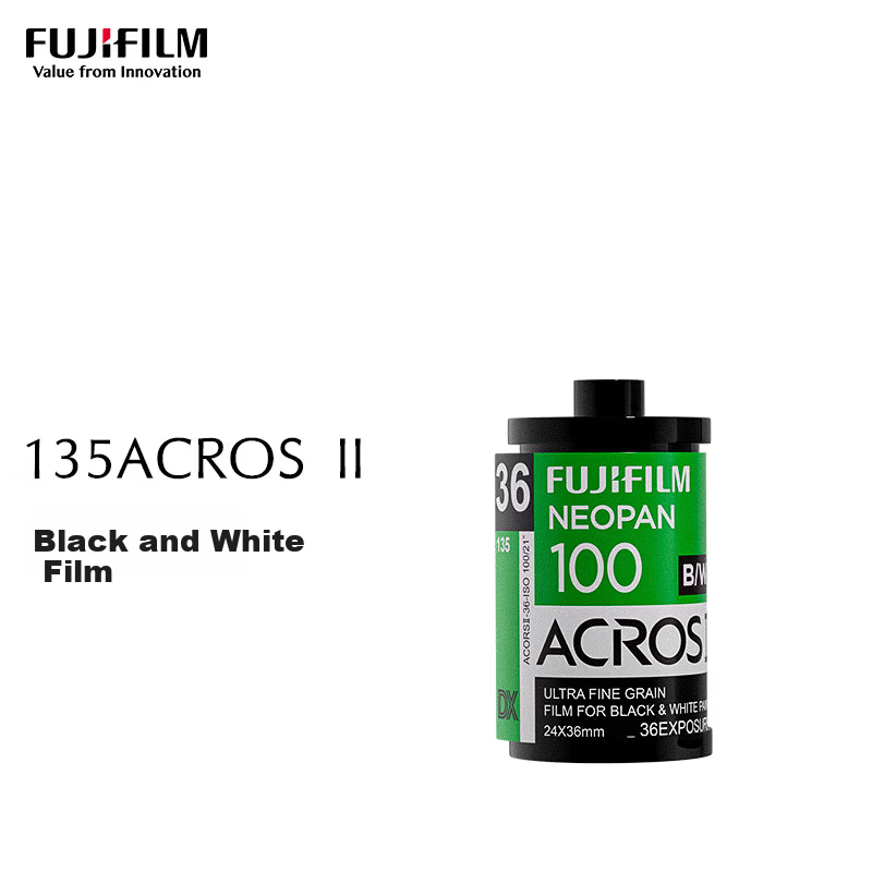 FUJIFILM ACROS 100 II 120 B&W Film