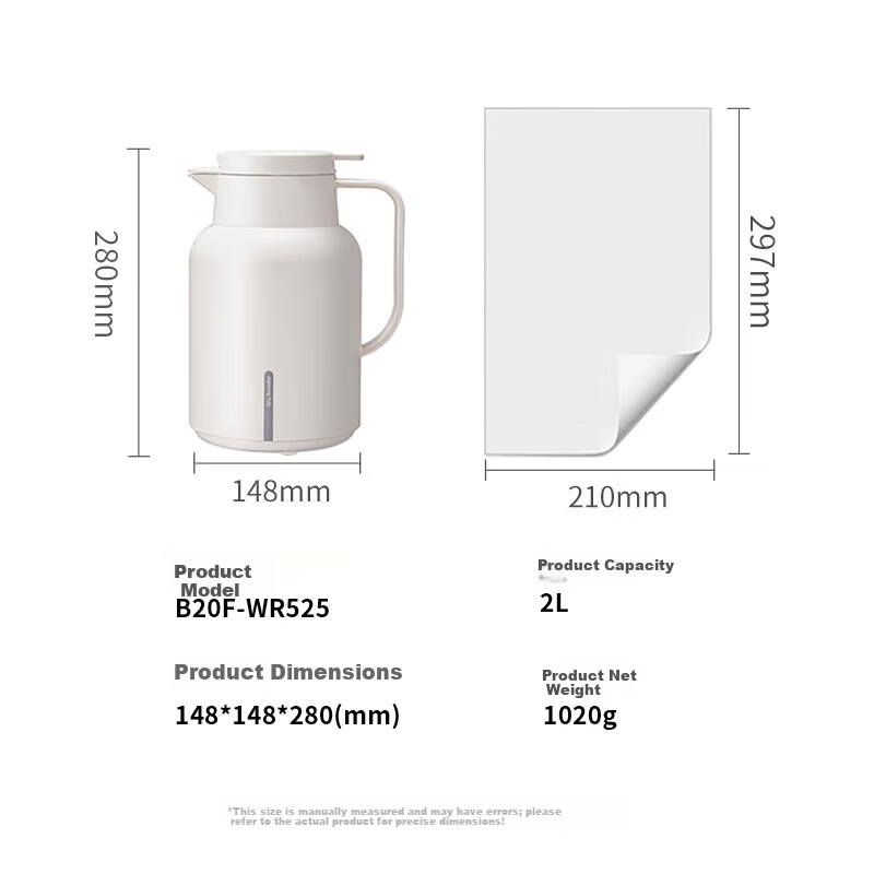Joyoung 2L Insulated Thermos Flask