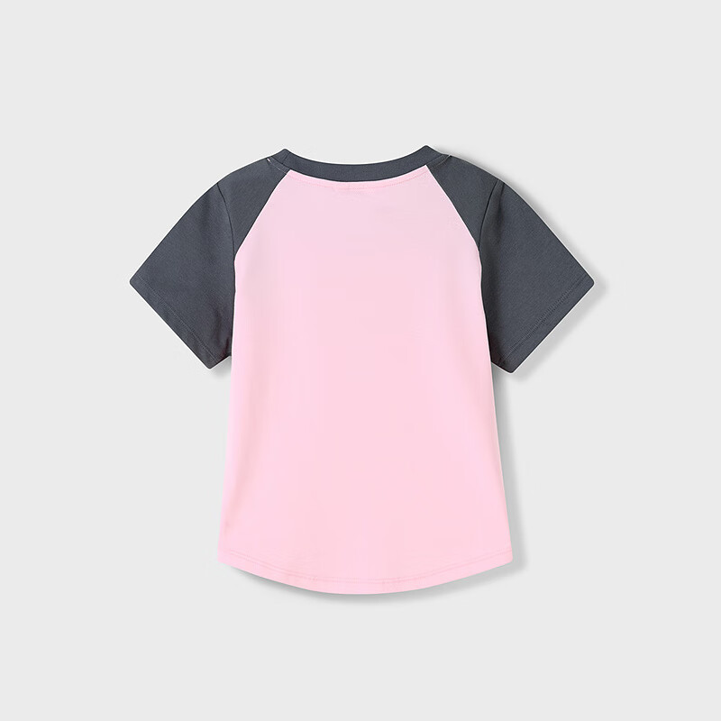 Annil Girls' Round Neck Short-Sleeve T-Shirt