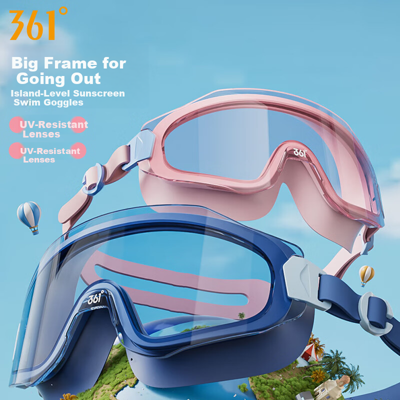 361° Swimming Goggles for Youth and Children