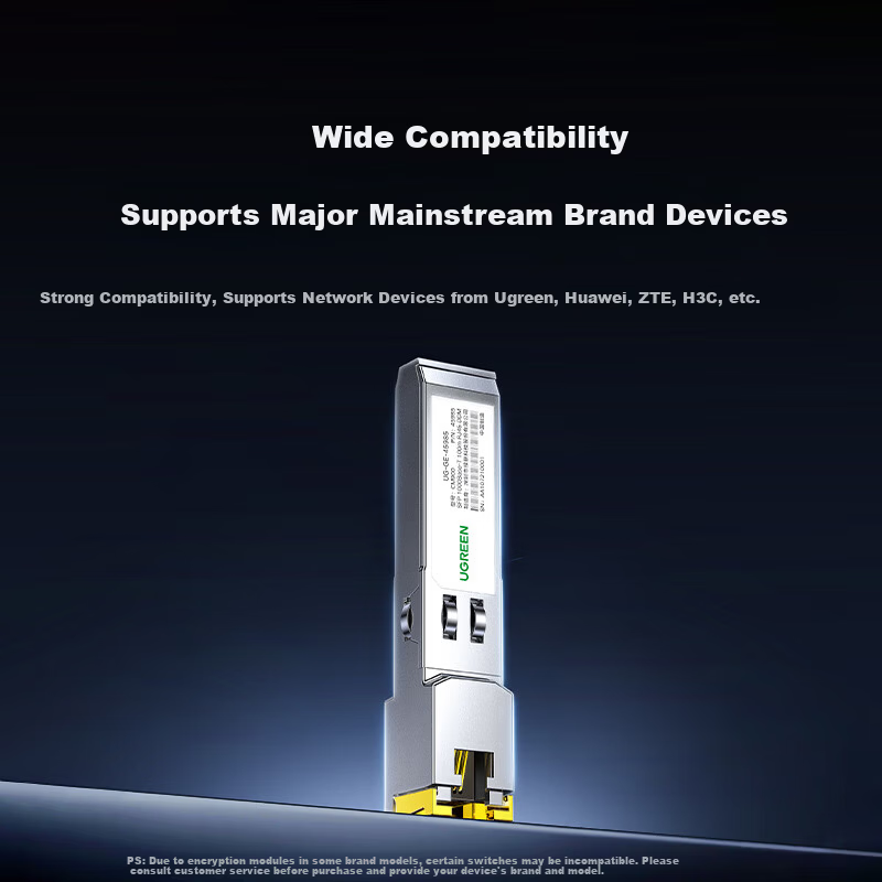 UGREEN Gigabit SFP Fiber Module - 100m