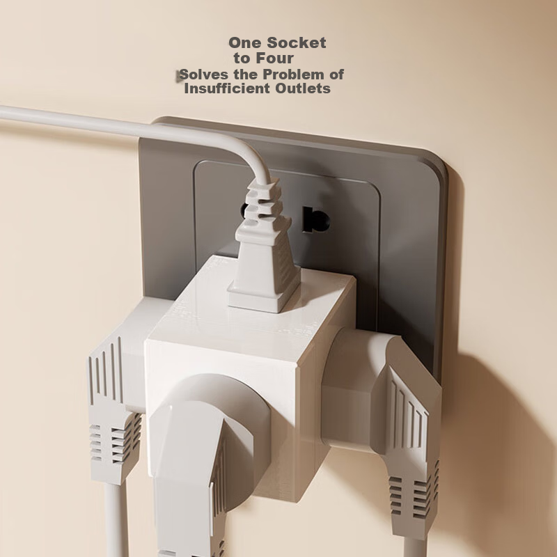 AUX Cube Power Strip - Master Switch Socket