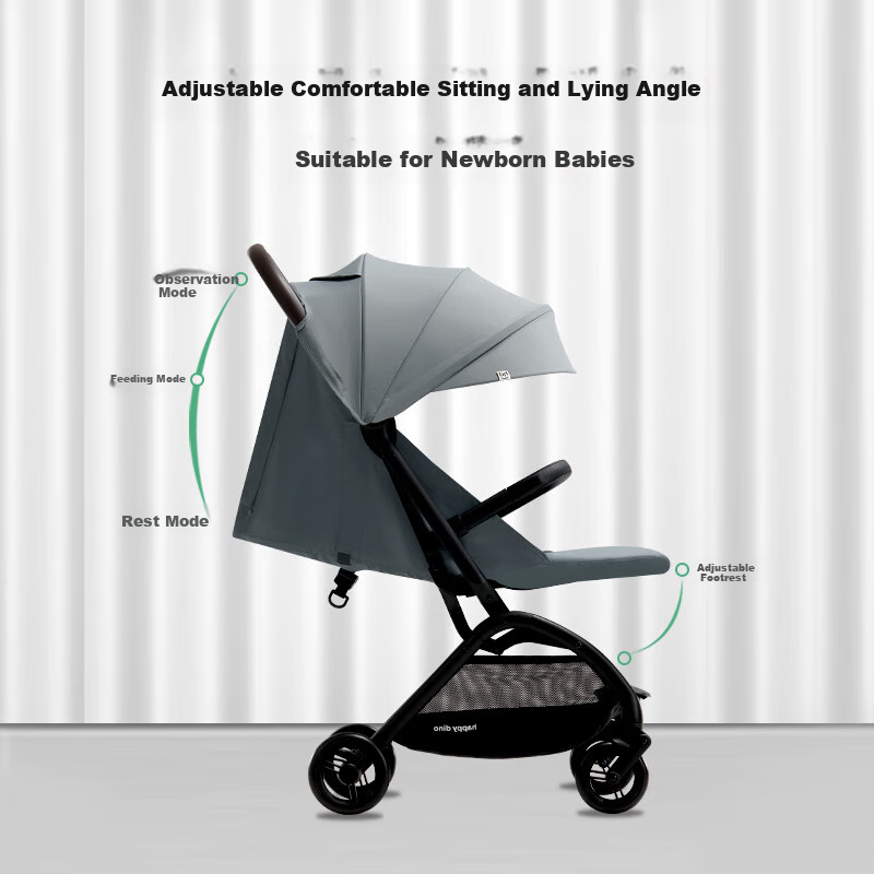 Happy Dino Stroller