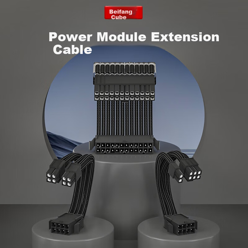 BURLEFRAN Power Cable Set for Desktop Motherboard/CPU/GPU