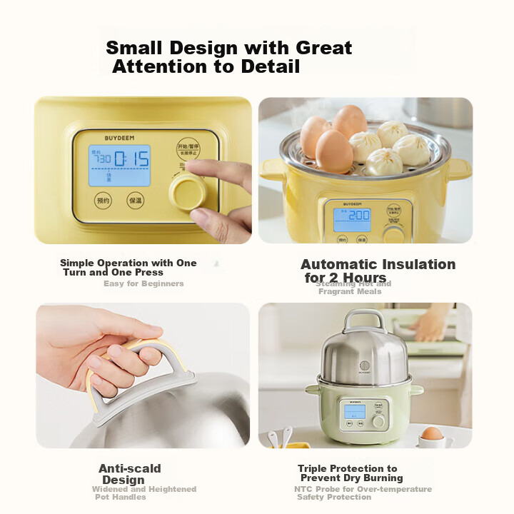 Buydeem Electric Steamer