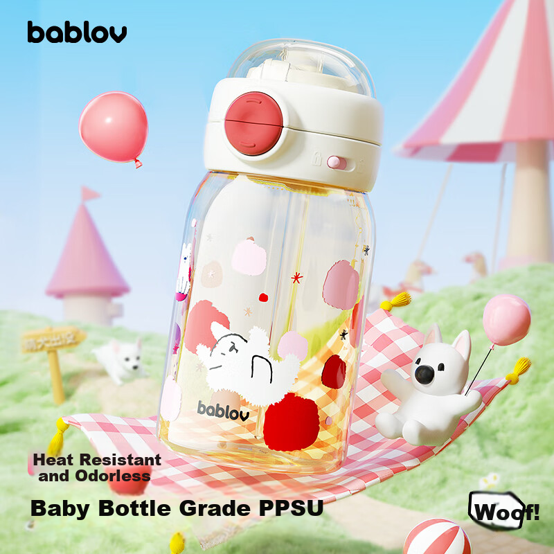 BABLOV Kids PPSU Straw Cup 640ml