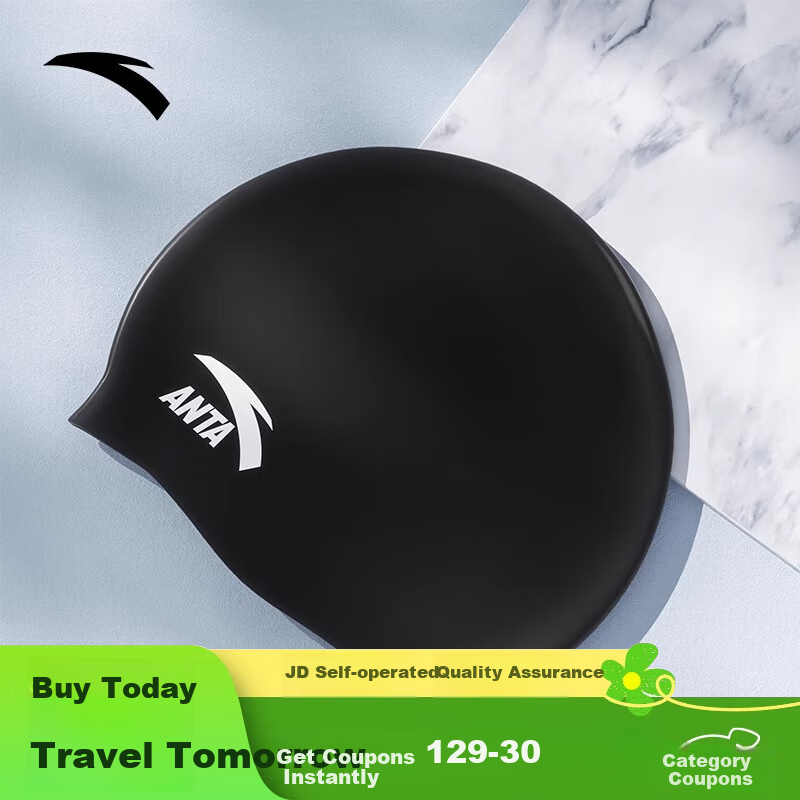 ANTA Waterproof Swimming Cap for Women - Extra Large