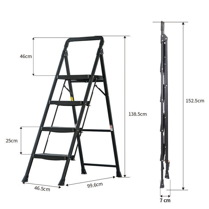 Werner Folding Ladder - 1.5 Meters Indoor Climbing Stairs