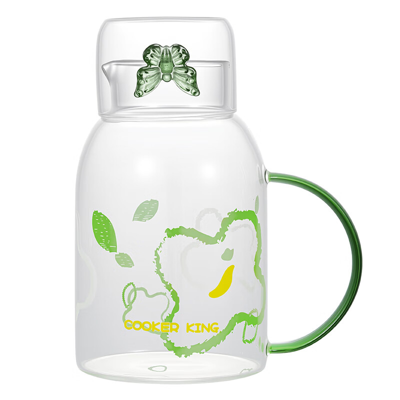 Cooker King 2.5L Borosilicate Glass Cold Water Pitcher