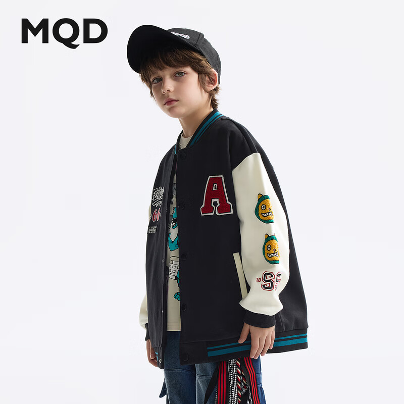 MQD Boys' Baseball Jacket - Cool Fall Coat