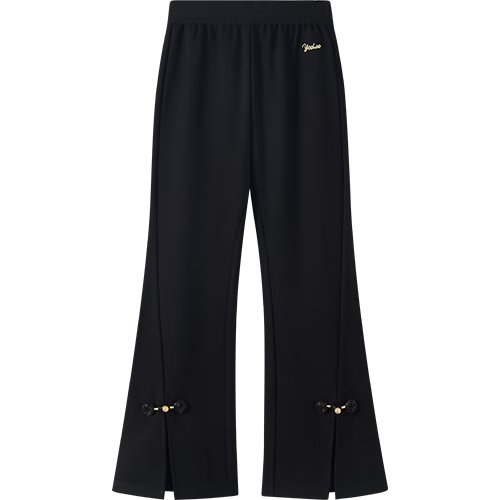 YEEHOO Girls' Flared Hanfu Pants