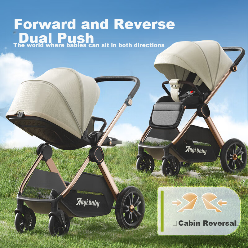 ANGI BABY High Landscape Reversible Stroller