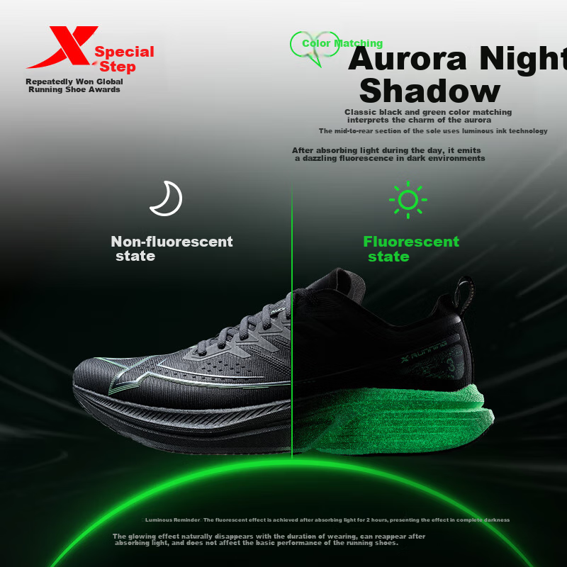 XTEP Integrated Three-Generation Running Shoes - Winter Lightweight Shock Absorbent_1