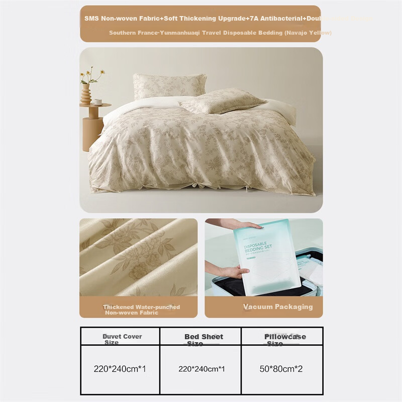 Shuixingjiafang 7A Antibacterial Bedding Set